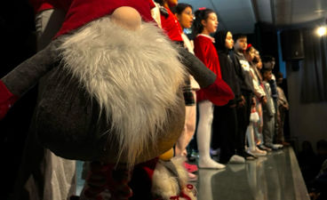 En person i et plagg