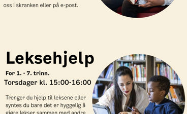 Lesegruppe og leksehjelp på FUBIAK