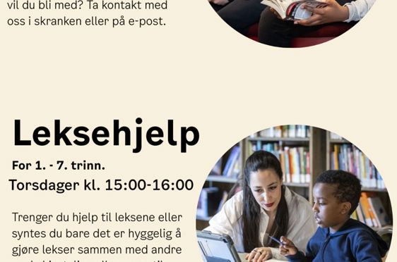 Lesegruppe og leksehjelp på FUBIAK