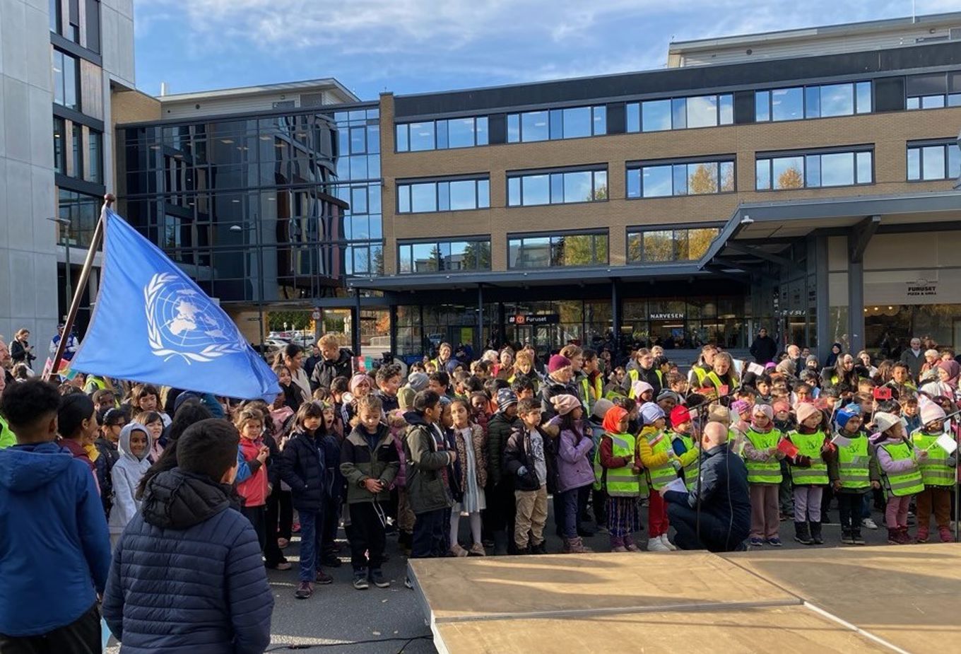 FN-dagen ved Furuset senter