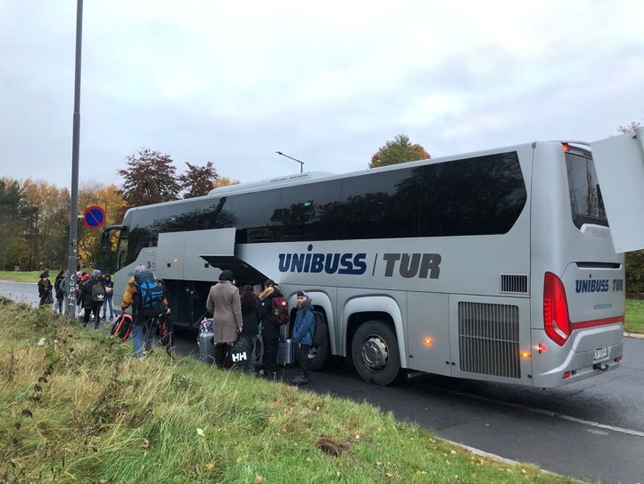 Avreise til leirskolen
