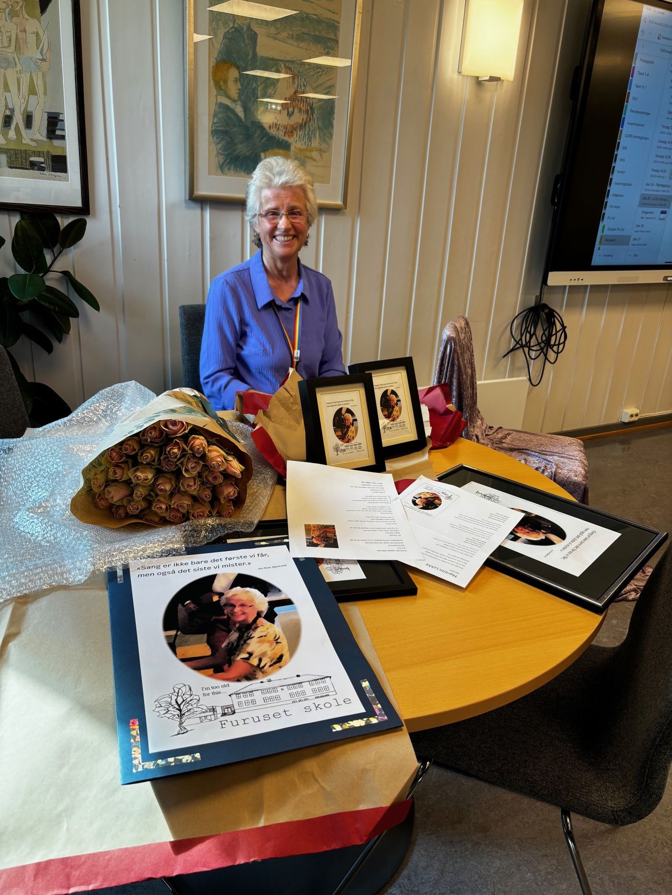 Foto: Nils Otto Steen-Utheim Åse Kari har jobbet 41 år i Osloskolen.
